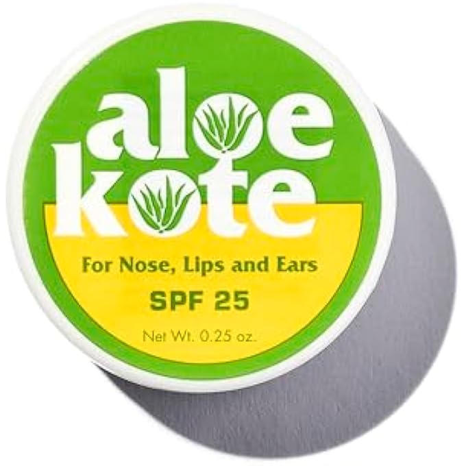 Aloe Up KOTE SPF 25 - .5 OZ JAR - S PREMIER SPF 25 LIP BALM WITH VERA AND MOISTURIZING OILS - ALCOHOL FREE - ASSORTED LIP CARE PACK - 2 PACK - Image 2